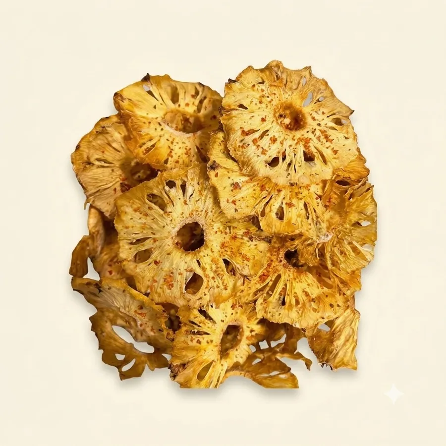 Slycebytez Heatwave Spicy Pineapple Chips — 100% real fruit, no added sugar